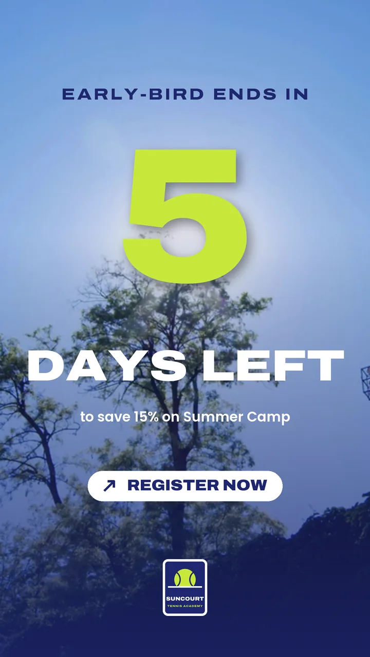 Early-bird countdown story